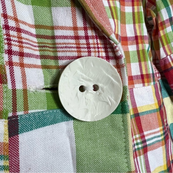 Painted Pony Made In USA Plaid Button Up Balzer Jacket Size M - Picture 3 of 7
